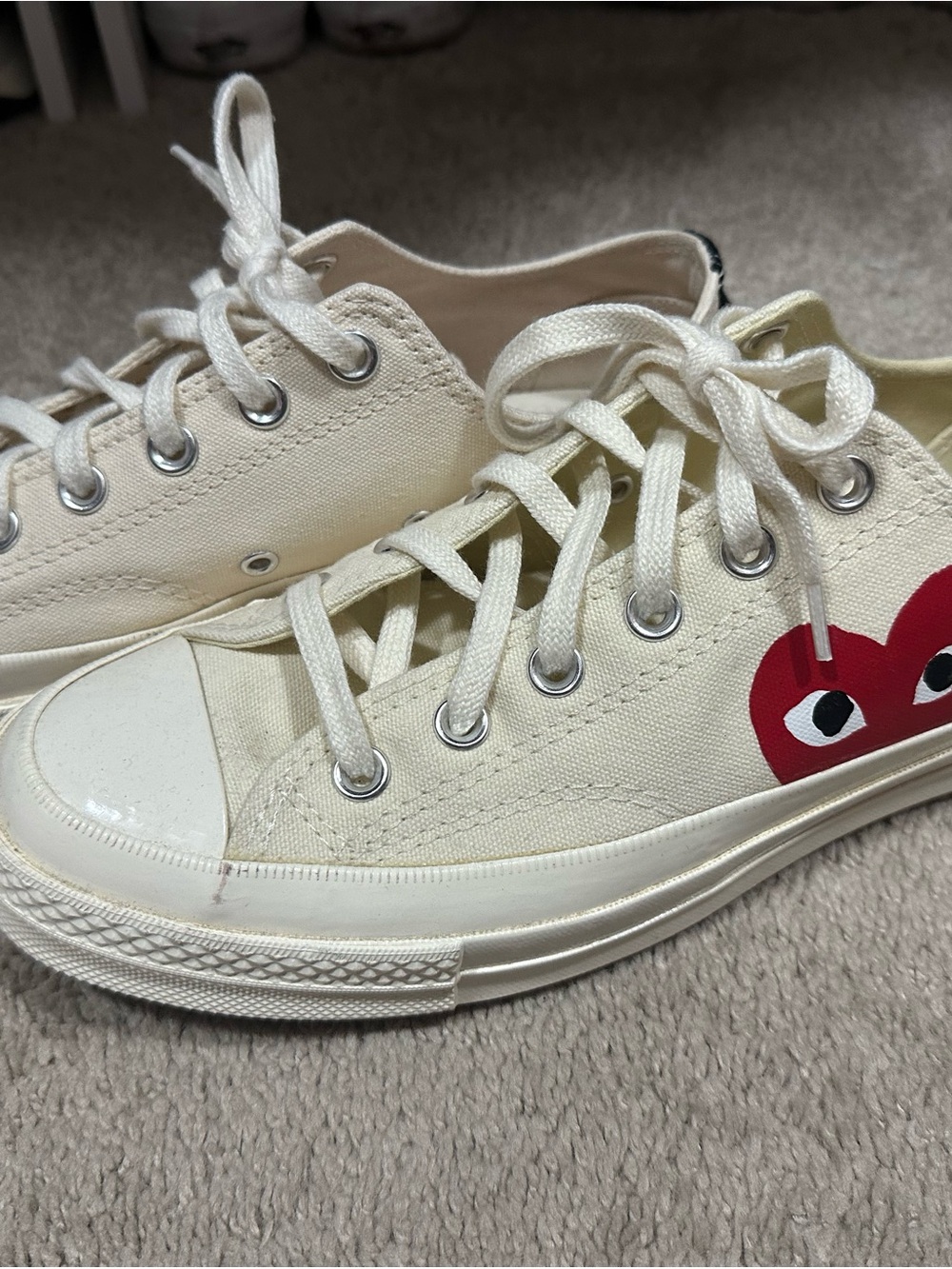 Converse x Comme des Garçons PLAY Chuck 70 Low M8/W10